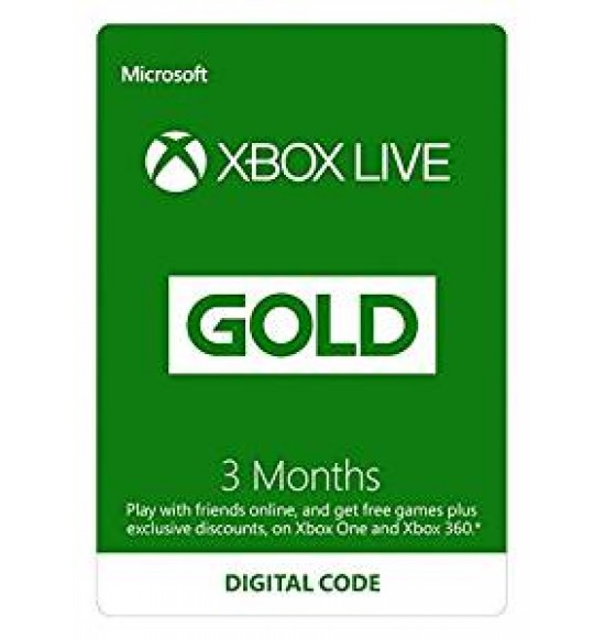 Microsoft XBOX Live 3 months Membership - Worldwide 